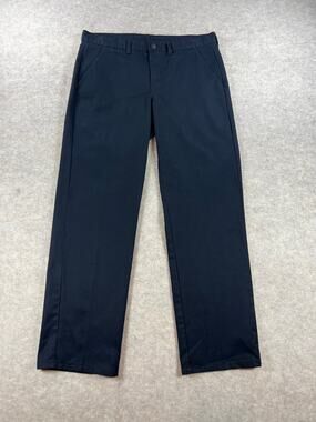 Dickies Straight Leg Work Uniform Pants Black Men's Size 36x32